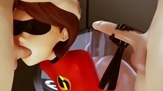Elastigirl The Incredibles Animation!!