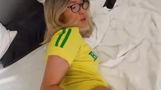 Saw how stepsister masturbates on video and fucked