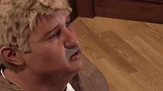 Cuckolding Warden watches as a BBC inmate pounds his wife's tight pussy