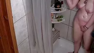 Caught in the shower while doing FaceTime