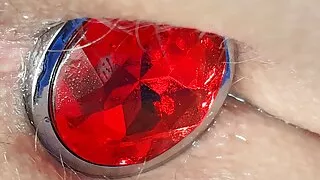 Ruby Red Plop Plop Plop out of my butt hole