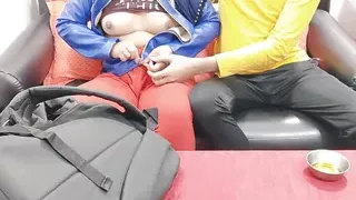 Tuition Teacher Fucked young girlfriend pussy doggy style village lover