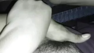 She gets horny and asks me to masturbate her