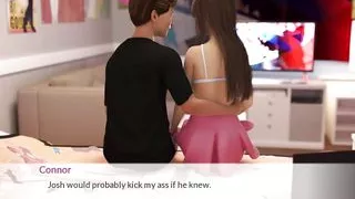 Casual Desires-Home Alone with My Step-Sister