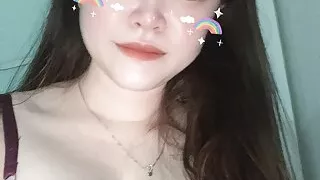 Sexy 36G big tits showing tits