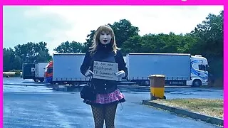 television  rubberwhore monique - taking a walk