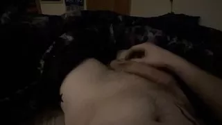 Playing with my cock