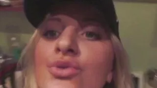 College Kelly Dancing Naked with cake cream over the body