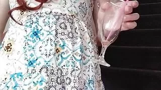 Sissyslut69123 piss drinking