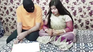 Indian Teacher and Student