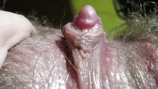 Huge clit orgasm hairy pussy small tits amateur homemade video