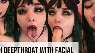 Goth Deepthroat for Step Daddy (Preview)