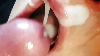 Cock cream for breakfast