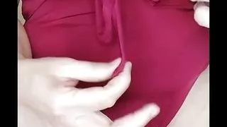 Big squirt with m'y pussy un bathroom