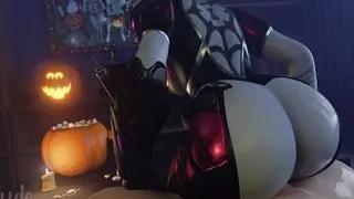 Halloween Widowmaker Spider Riding (Overwatch)