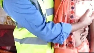 Priya Bhabhi Sex with Road worker XXX in Hindi