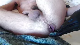 Hard fisting for 1 min nonstop