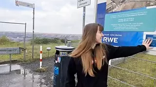 Risky Quicky at this videoguarded viewing platform !!