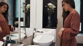 Parasited - Amirah Fucks the hell out of Clemence after been possessed by parasite creature in the shower