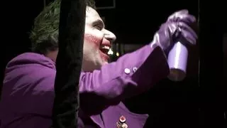 An outstanding orgy at a strip club with busty milfs in sexy costumes and guys with big dicks