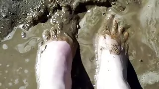 Do You Like My Cute Little Feet In The Mud?