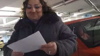 Big belly fatty meeting with young lad for doggy-fuck