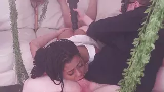 Kira Noire piss fetish ebony