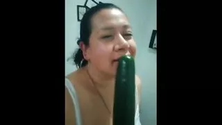 Me encontre un enorme pepino