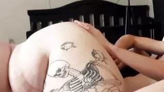 i let the BBW slut blindfold me for fun