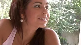 Old husband watching stranger pleasing his wife