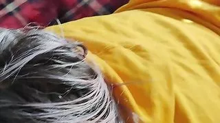 Cheating wife sucks a young neighbors shaved cock from old apartment complex