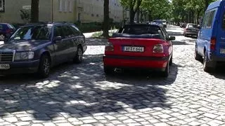 German drivers allows only sexy sluty girls to take the sit