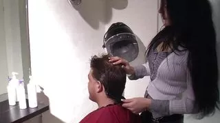 Before the set with a horny german beauty #1