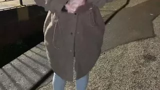 Offered cigarettes to flash and piss on streets