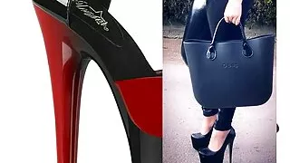 Sekretärin mit großen Titten