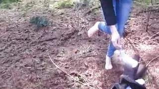 Sexy Elise in the Forest