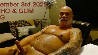 CycleMuscleBear - Cum Shot & Cum Eating