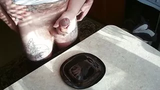 morning dessert after dick masturbation