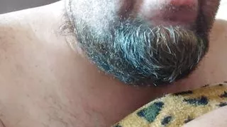 straight to gay story - stepdad handjob in tent (spanish)