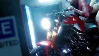 Resident Evil Claire Redfield Fucking Hard Cock On Her Motorcycle