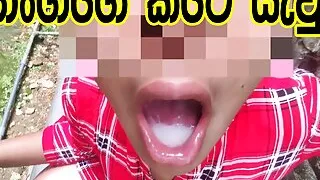 Desi Teen Girl Sucking Uncle's Big Dick & Swallowing Cum