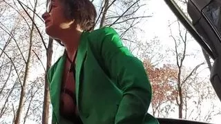 Squirt at parking area public