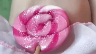 A young girl in uniform removes home solo masturbation