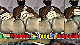 Indian desi pornstar face reveal and giving hard handjob