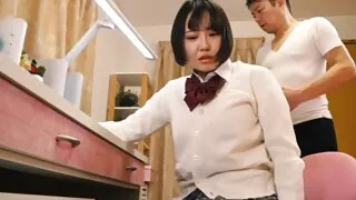 The Stepdaughter of a Schoolgirl and Her Pussy Is So Juicyl! 2 -3