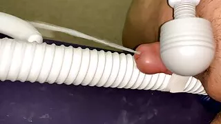 I Love Rubbing And Cumming On Spiralled Body Vacuum Cleaner Hose