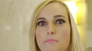 IR anal babe sucks BBC from ass to mouth in the bathroom