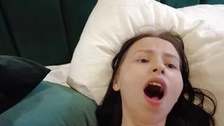 Big dude puts his dick in a cutie