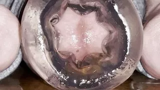 Close-Up: Big Dick FUCKING Pocket Pussy Toy - High Quality