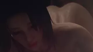 3D HENTAI Black Guy fucks a girl with a huge ass